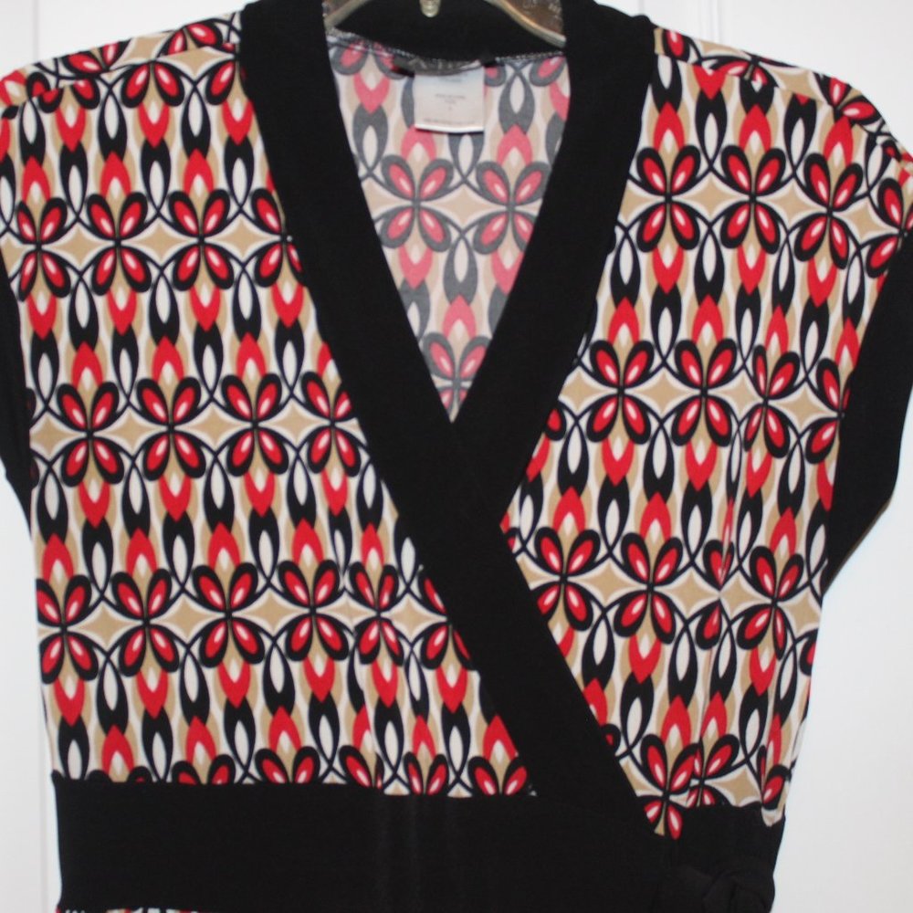 Eye catching multi-color Wrap Dress
